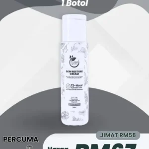 Skin Restore Cream 1 Botol Pakej Basic