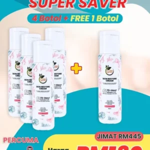 Skin Restore Cream 5 Botol Pakej Super Saver